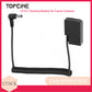 Topcine LP-E17 Dummy Battery DR-E18 DC Coupler for Canon EOS R10 RP 77D 200D 250D 750D 760D 800D 850D Rebel T6i T6s T7i T8i DSLR Camera  TOPCINE   