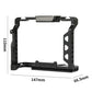 Full Cage Sony A7 IV A7M4 Camera Cage Rig for Sony Alpha 7 IV/A7M III/A7R III with  ARRI-  style Mounts Cold Shoe Mounts Multi-Mounting Options  TOPCINE   