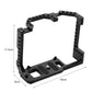 Topcine Camera Cage for Canon EOS 90D/80D/70D DSLR Camera, Full Camera Cage with  Cold Shoe Mount, 1/4"-20 Threaded Holes Standard 38mm Bottom Plate with Quick Release Sliding Chute, Anti-Slip Design camera cage TOPCINE   