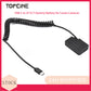 Topcine Type-C to LP-E17 Dummy Battery DR-E18 DC Coupler for Canon EOS R10 RP 77D 200D 250D 750D 760D 800D 850D Rebel T6i T6s T7i T8i DSLR Camera  TOPCINE   