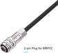 BMPCC 4K/6K Power Cable for Blackmagic Pocket Cinema Camera 4K/6k,USB C Type-C to Weipu 2-pin Locking Plug with Power Indicator