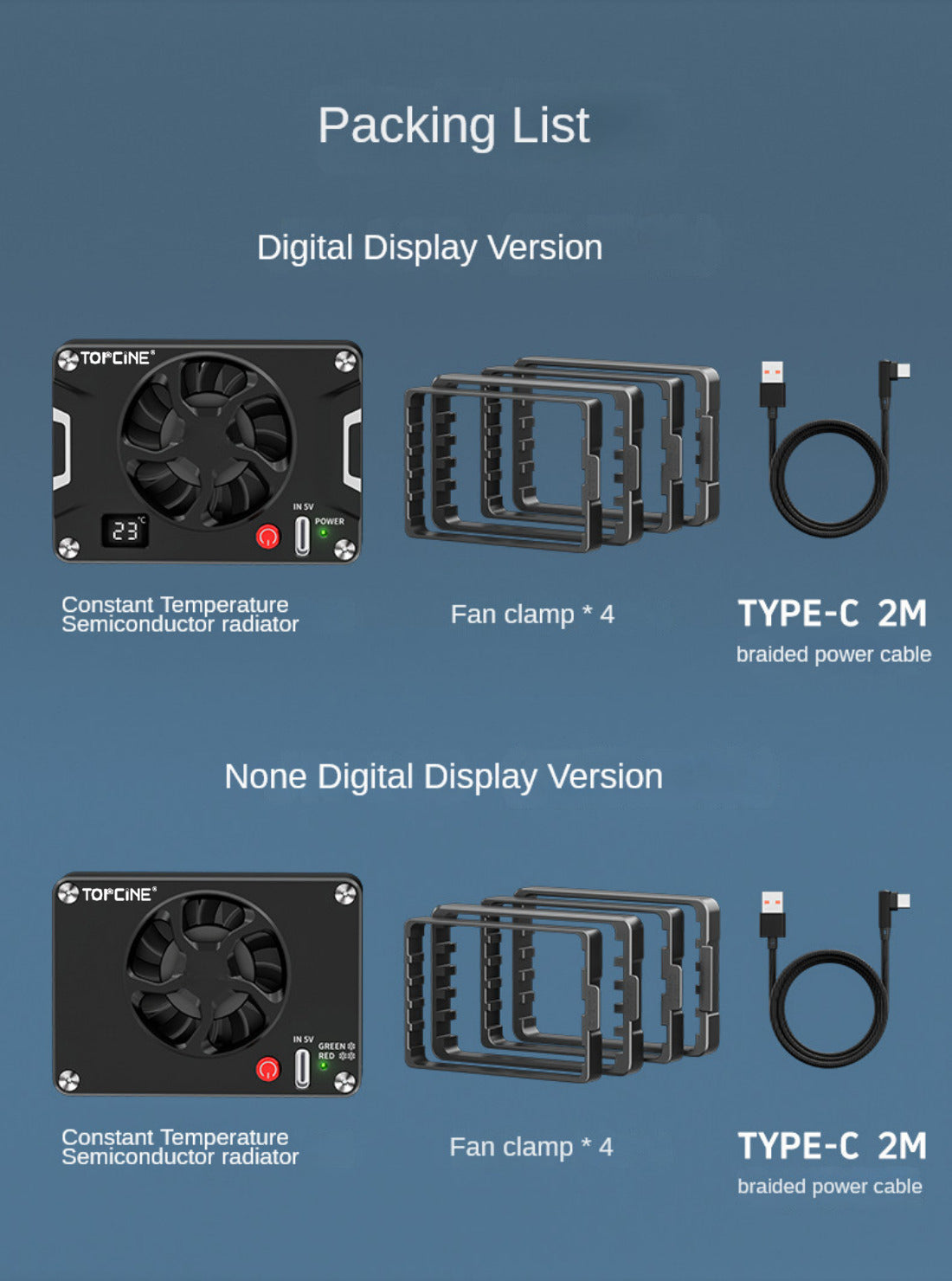 Topcine New Version camera cooling fan for Sony A7IV ZVE1 A6700 A7C2 AVE10 ZV1 A7C; Canon R5 R6 R7 90D; Fujifilm XT4 XS10 XH2S and more camera cooling fan TOPCINE   