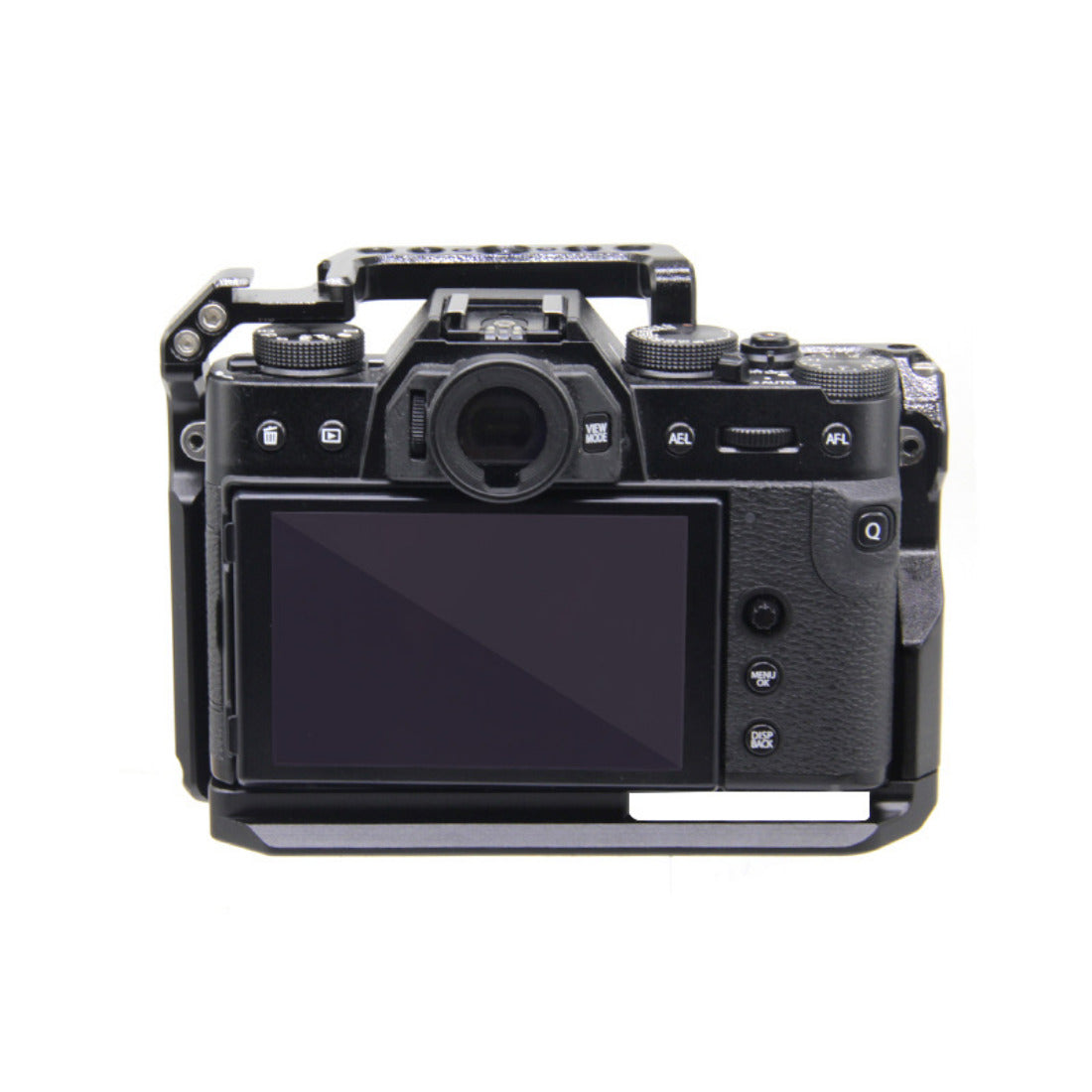 Fujifilm XT30 XT30II XT20 XT10 Aluminum Cage with Cold Shoe Mount Arca Quick Release Baseplate Horizontal and Vertical Shooting