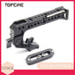 Topcine Universal Top Handle with Built-in QR NATO Clamp,with 15mm Rod Clamp and 3/8 thread holes, Various Installing Way handgrip TOPCINE   