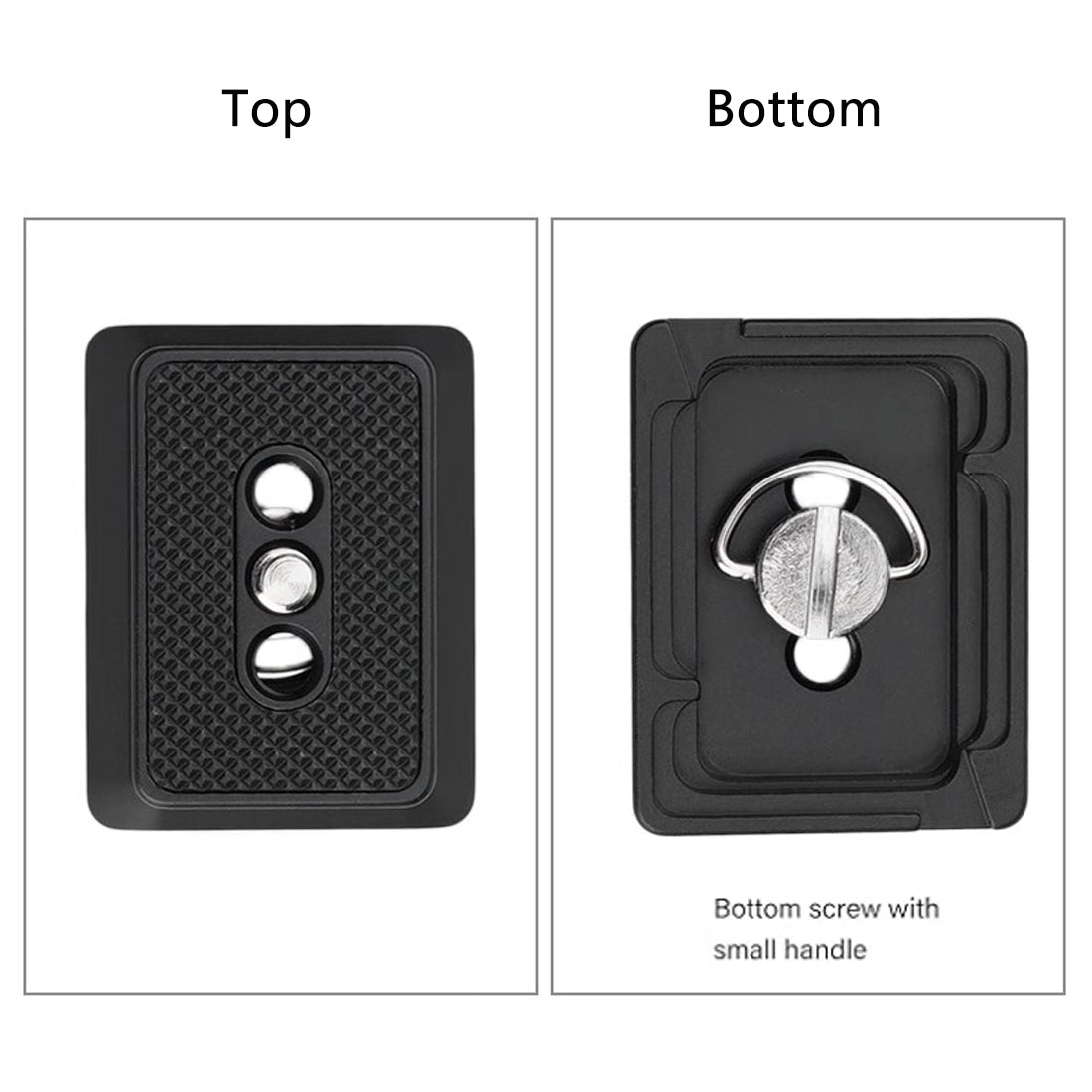 Topcine Quick Release Plate for DJI Ronin Rsc2 Rs2 Rs3 Gimbal, Tripod Ball Head Base Camera Stabilizer Accessories Replacement, Durable Ball Head Mount Plate  TOPCINE   