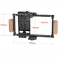 Topcine Director's Cage for Camera Monitors. Cage Fits to LCD 7" Monitors, Comfortable Handheld Shooting with wooden Dual Grip Handles,with Battery Mounting Option  TOPCINE   