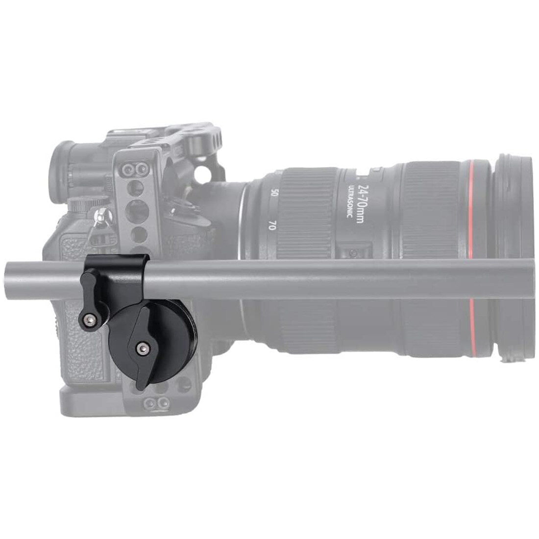 The ARRI Rosette to 15mm Rod Clamp for SLR camera and Gimbal Stabilizer Rail Block Support System  TOPCINE   