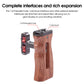 Topcine Universal Camera Cage Wooden Handgrip DSLR Side Grip Handle Microphone Fill light handgrip TOPCINE   