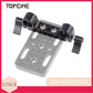 TOPCINE R9CB 15mm Double Hole Pipe Clamp Rail Connector SLR Camera Parallel Dual-Hole Multi-Function Pipe Clamp for DSLR Camera Rig  TOPCINE   