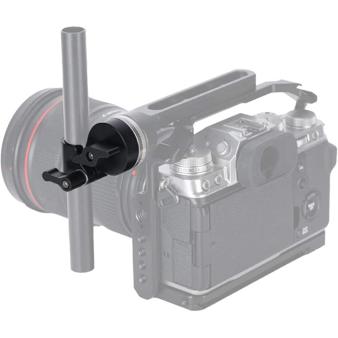 The ARRI Rosette to 15mm Rod Clamp for SLR camera and Gimbal Stabilizer Rail Block Support System  TOPCINE   