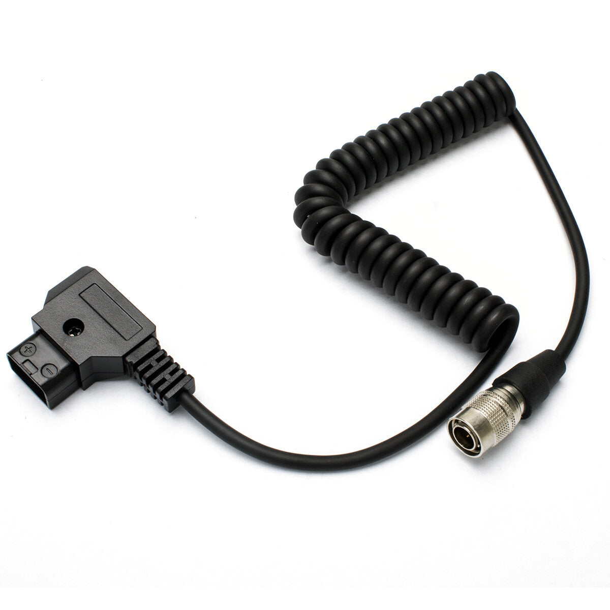 Topcine D-tap to Hirose 4-pin Compatible for Sound Devices 688 633 644 Zoom F8 Coiled Power Cable  TOPCINE   