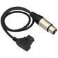 Topcine DTap to 4Pin XLR Power Cable, D-Tap Male to 4Pin XLR Female Cable Compatible for Sony Venice Panasonic Varicam Blackmagic URSA Mini Pro TVlogic Filed Monitor Power Cable Sound Mixers Cable  TOPCINE   