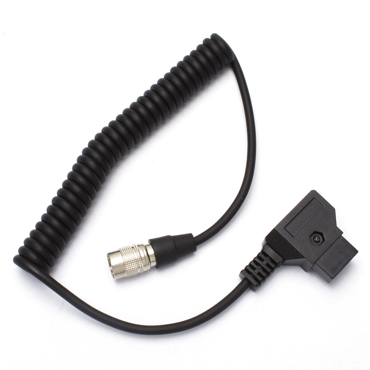 Topcine D-tap to Hirose 4-pin Compatible for Sound Devices 688 633 644 Zoom F8 Coiled Power Cable  TOPCINE   