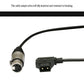 Topcine DTap to 4Pin XLR Power Cable, D-Tap Male to 4Pin XLR Female Cable Compatible for Sony Venice Panasonic Varicam Blackmagic URSA Mini Pro TVlogic Filed Monitor Power Cable Sound Mixers Cable  TOPCINE   