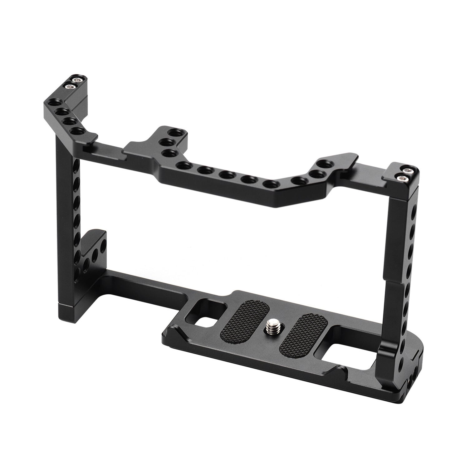 Topcine Camera Cage for Canon EOS 90D/80D/70D DSLR Camera, Full Camera Cage with  Cold Shoe Mount, 1/4"-20 Threaded Holes Standard 38mm Bottom Plate with Quick Release Sliding Chute, Anti-Slip Design camera cage TOPCINE   