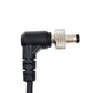 TOPCINE D-Tap to Locking DC 5.5 2.5mm Monitor Power Cable, Right Angle Coiled Cable Suitable for   PIX-E7 PIX-E5 7 Atomos Sony ,Hollyland Mars 400s, 40inch Length, compatible with 2.1 5.5mm   or 2.5 5.5mm  TOPCINE   