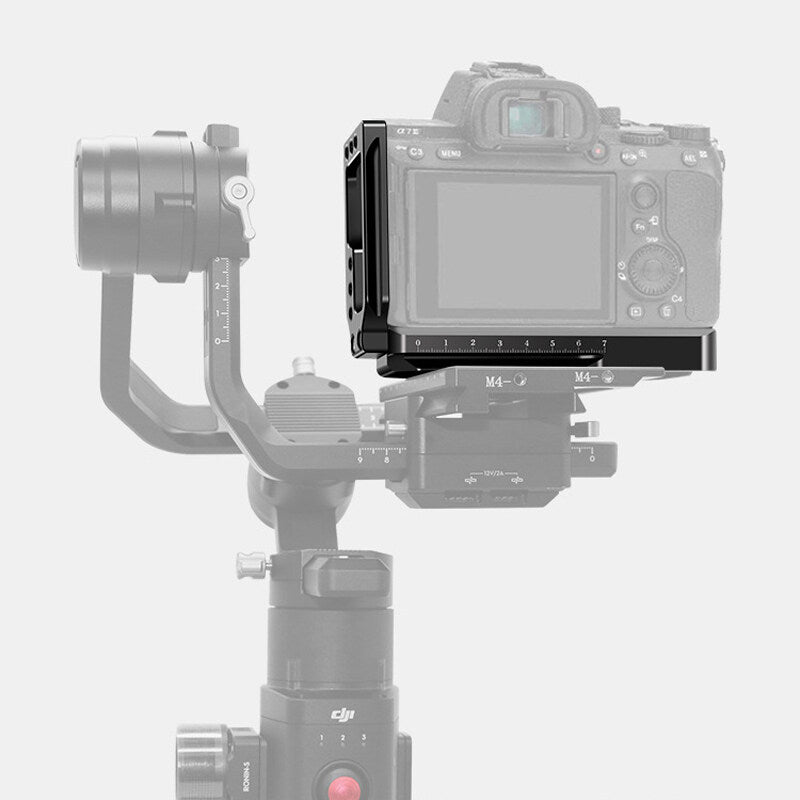 Quick Release L Plate/Bracket Holder Hand Grip for Sony A7MⅢ SLR A7RⅢ A9 Camera Base Handle Vertical QR Board Mounting  TOPCINE   