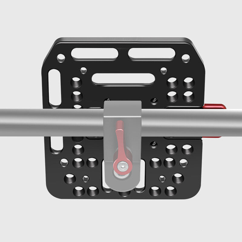 TOPCINE V-Mount Battery Plate, V-Lock Plate Assembly Kit Quick Release Plate With Female V-Dock   Male V-Lock Set Based on the Standard V-Lock Camera Rig  TOPCINE   