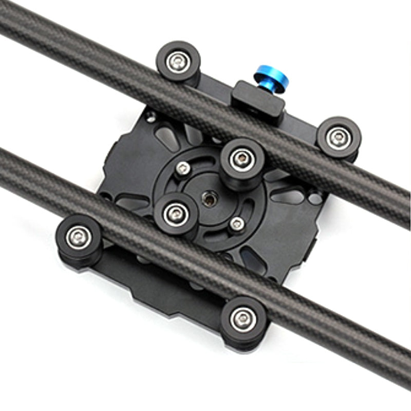 TOPCINE Camera Video Carbon Fiber Rail Slider Track Dolly System and Motorized Camera Slider Double Distance stabilizer 60cm, 80cm  TOPCINE   