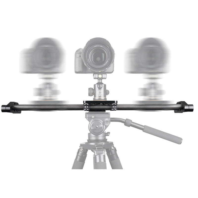 TOPCINE Camera Video Carbon Fiber Rail Slider Track Dolly System and Motorized Camera Slider Double Distance stabilizer 60cm, 80cm  TOPCINE   