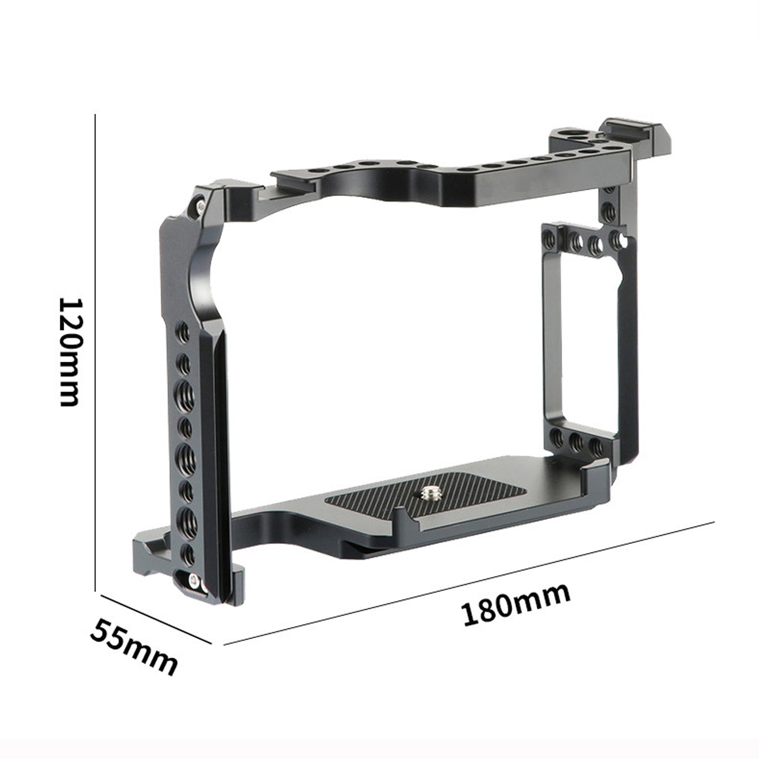 Topcine Camera Cage for Canon EOS 5D Mark II III IV DSLR Camera Case with Dual Cold Shoe Mount for Canon EOS 5D4 5D3 5D2 Camera Rig camera cage TOPCINE   