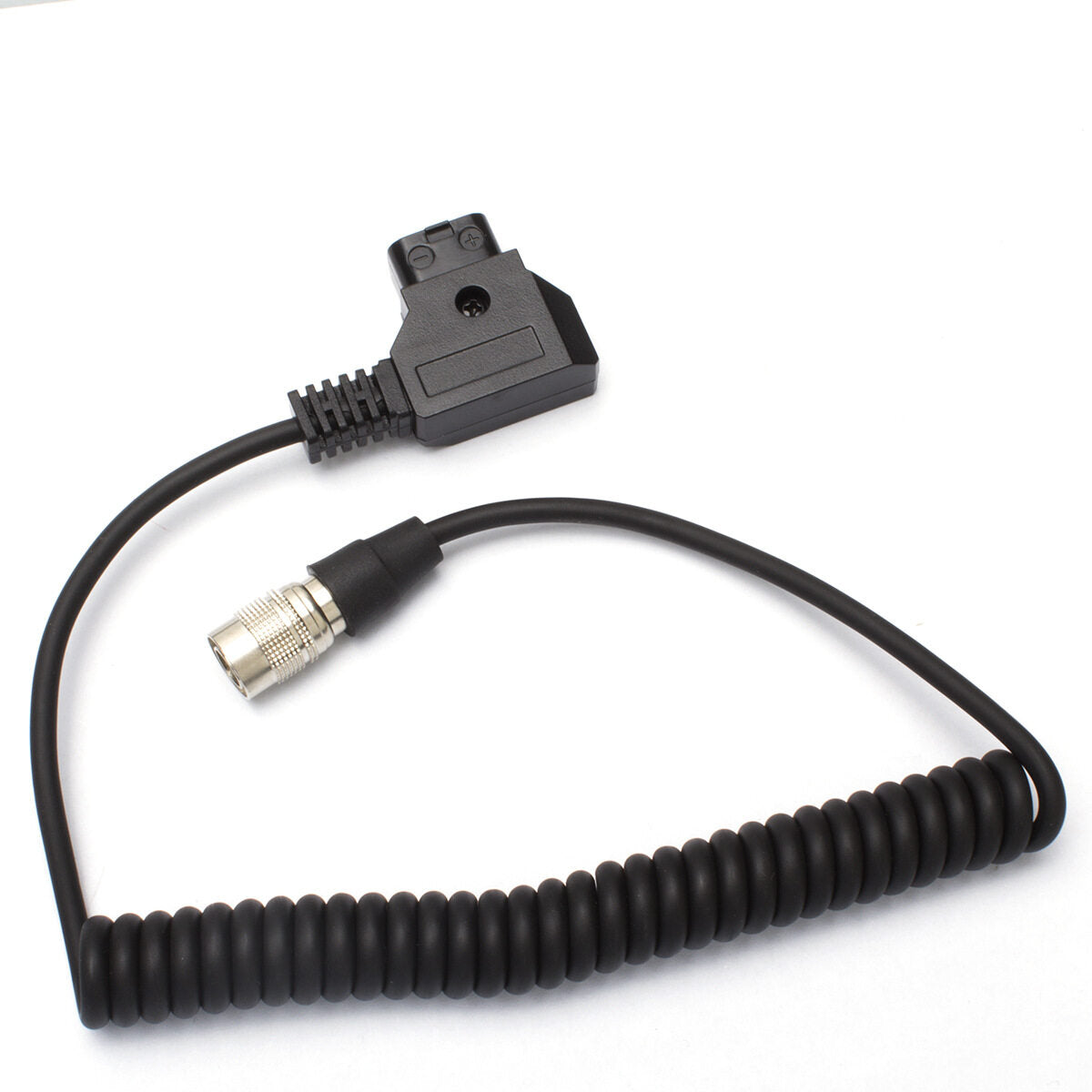 Topcine D-tap to Hirose 4-pin Compatible for Sound Devices 688 633 644 Zoom F8 Coiled Power Cable  TOPCINE   