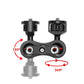 TOPCINE Multi-Function Dual Ball Head Magic Arm Mount Adapter with 1/4'' Screw for DSLR Cameras Fill Light Monitor 6KG Load  TOPCINE   